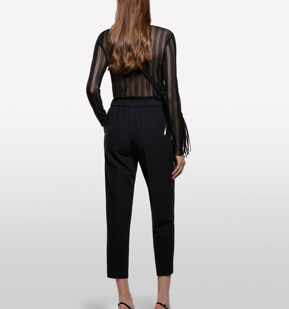 Τζόγκερς μαύρο - παντελόνια τζόγκερς γυναικεία - Μαυρο | Sisley image number 2